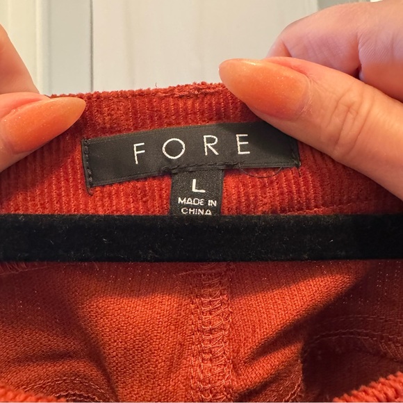 Elegant Rust Boot Cut Flare Pants - Picture 5 of 6